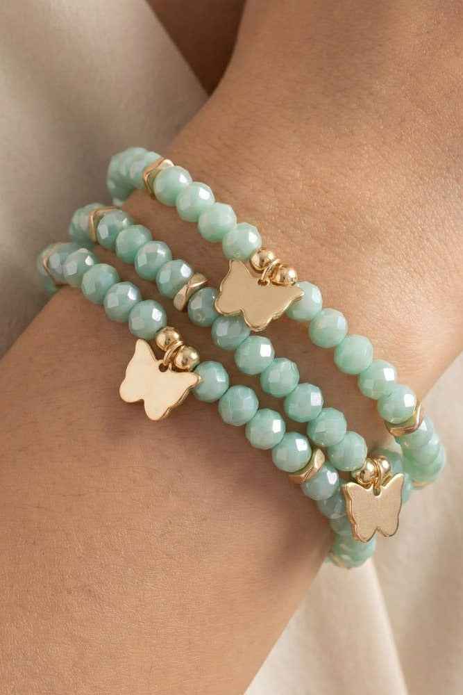 Butterfly Bracelet Set