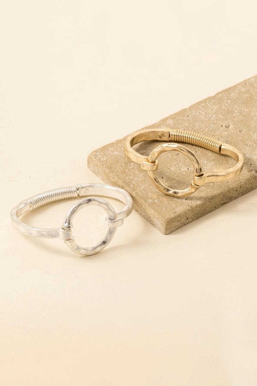Circle Bangle Bracelet