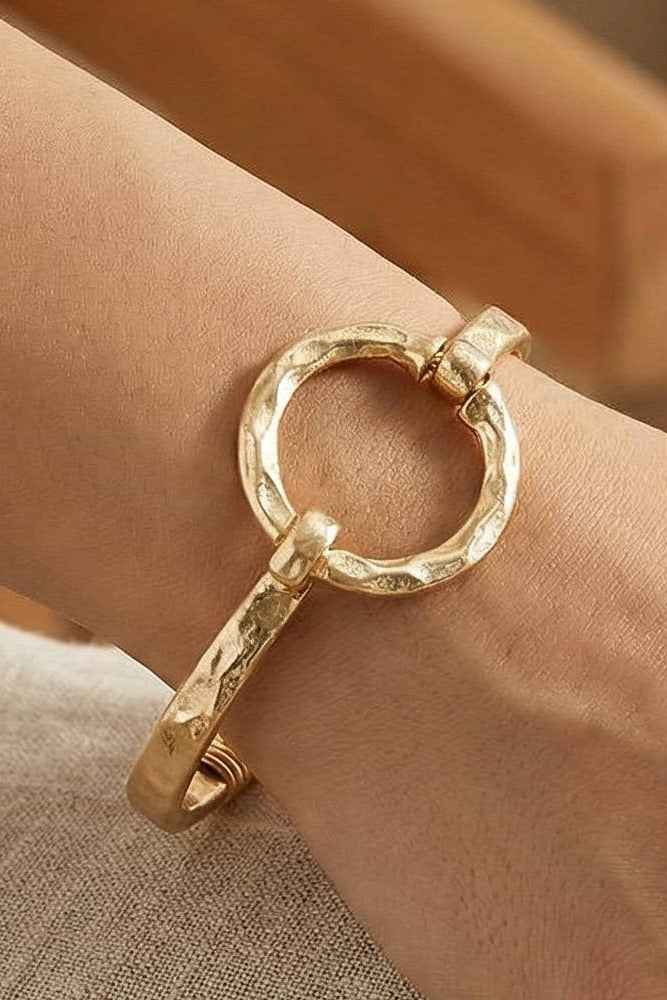 Circle Bangle Bracelet