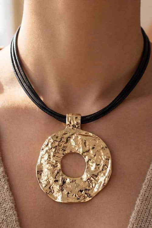 Circle Pendant Necklace