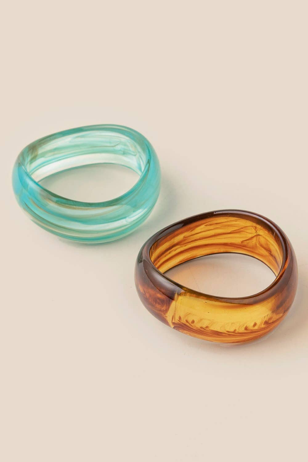 Land and Sea Bangle Bracelet