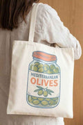 Mediterranean Olives Tote Bag