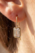 Rectangle Drop Earrings