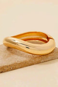 Wavy Bangle Bracelet